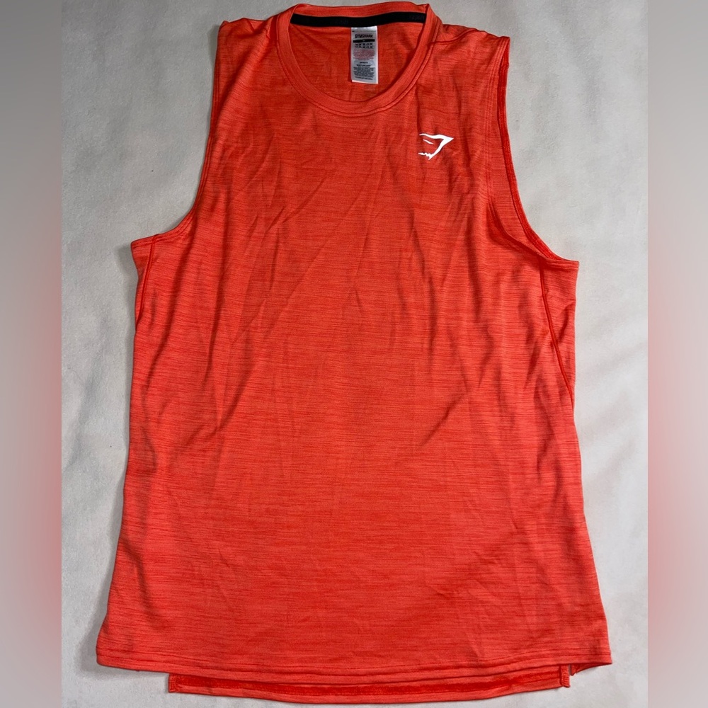 Gymshark Bright Orange Tank Top